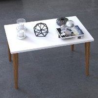 Журнальный столик Remaks Retro Coffee Table White фото №2 — интернет-магазин Desire.md