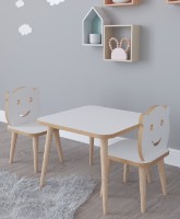 Детский столик со стульями Remaks Bambi White фото №1 — интернет-магазин Desire.md