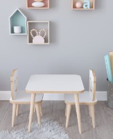 Детский столик со стульями Remaks Bambi White фото №2 — интернет-магазин Desire.md