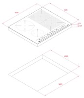 Plită incorporabilă cu inducție Teka IZF 64440 BK MSP imaginea #3 — magazin online Desire.md