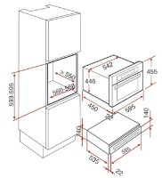 Шкаф для подогрева посуды Teka KIT CP 150 GS WH фото №3 — интернет-магазин Desire.md