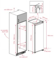 Встраиваемый морозильник Teka RSF 73360 FI фото №2 — интернет-магазин Desire.md