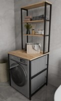 Стеллаж для стиральной и сушильной машины Remaks Iboda 3 Oak фото №1 — интернет-магазин Desire.md