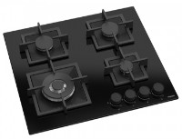 Plită incorporabilă cu gaz Wolser WL- F 6410 Turbo Black GL FFD