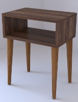 Прикроватная тумба Remaks Retro Nightstand Walnut фото №3 — интернет-магазин Desire.md