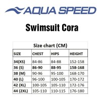 Costum de baie Aqua Speed Greta 04, s.40 Navy Blue imaginea #4 — magazin online Desire.md