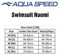 Купальник Aqua Speed Naomi 138, s.42 Black фото №3 — интернет-магазин Desire.md