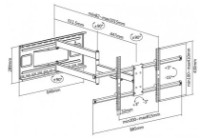 Suport TV Reflecta Plexo XL 80-8040T imaginea #10 — magazin online Desire.md