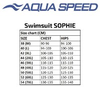 Costum de baie Aqua Speed Sophie 01, s.44 Black imaginea #5 — magazin online Desire.md