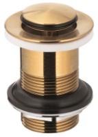 Ventil pentru lavoare Armatura Click-Clack Brushed Gold (118206)