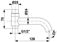 Brat pentru baterie Armatura Moza (109131) imaginea #2 — magazin online Desire.md