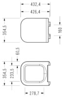 Сиденье для унитаза Serel Zenith Slim (122095) фото №2 — интернет-магазин Desire.md