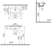 Lavoar Vitra Zentrum (7790B003-0001) imaginea #2 — magazin online Desire.md