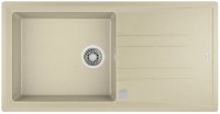 Chiuvetă de bucătărie Teka Stone 60L TG 1B 1D Topaz Beige