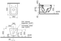Унитаз Vitra Shift (4392B003-1298) фото №2 — интернет-магазин Desire.md