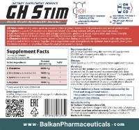 Предтренировочный комплекс Balkan Pharmaceuticals GH Stim 20pack фото №3 — интернет-магазин Desire.md