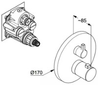 Baterie pentru cadă Kludi Nova Fonte Pura (208305315) imaginea #2 — magazin online Desire.md