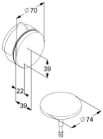 Dază de duș Kludi Rotexa Multi (7182605-00) imaginea #2 — magazin online Desire.md