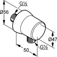 Dază de duș Kludi Sirena (6306043-00) imaginea #2 — magazin online Desire.md