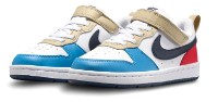Кеды детские Nike Court Borough Low Recraft (Ps) White/Light Crimson/Blue Beyond/Thunder Blue, s.32 фото №1 — интернет-магазин Desire.md