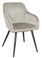Scaun Deco Airis Beige HLR9 + Black Legs