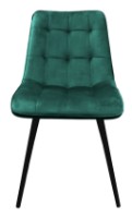 Scaun Deco Capella Dark Green/Black-Legs HLR57 imaginea #2 — magazin online Desire.md