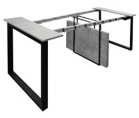 Masă pentru bucătărie Deco 47.5/210x85x75H Grey imaginea #8 — magazin online Desire.md