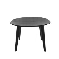 Обеденный стол Deco Mars Black 100/140x100x75H фото №2 — интернет-магазин Desire.md