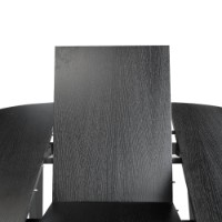 Обеденный стол Deco Mars Black 100/140x100x75H фото №4 — интернет-магазин Desire.md