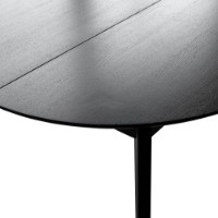 Обеденный стол Deco Mars Black 100/140x100x75H фото №5 — интернет-магазин Desire.md