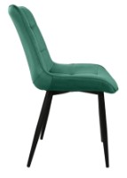 Scaun Deco Hans Green/Black Legs HLR57 imaginea #3 — magazin online Desire.md