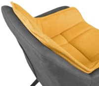 Scaun Deco Linen Yellow imaginea #6 — magazin online Desire.md
