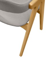 Scaun Deco Logan Ambrella 09/Natural Legs imaginea #5 — magazin online Desire.md