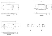 Комплект тормозных колодок Brembo P 30 146 фото №3 — интернет-магазин Desire.md