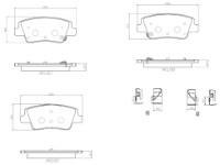 Set placute frână Brembo P 30 153 imaginea #3 — magazin online Desire.md