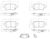 Комплект тормозных колодок Brembo P 37 029 фото №3 — интернет-магазин Desire.md