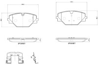 Set placute frână Brembo P 44 032 imaginea #3 — magazin online Desire.md