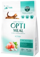 Сухой корм для кошек Optimeal Kitten Chicken 200g