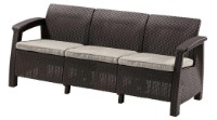 Canapea Keter Corfu II Love Seat Max Brown/Oat (258947)