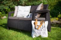 Canapea Keter Corfu II Love Seat Max Brown/Oat (258947) imaginea #4 — magazin online Desire.md