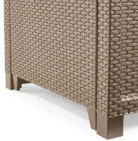 Set mobila de grădină Keter Elodie 2 Set Cappuccino/Oat (246157) imaginea #3 — magazin online Desire.md