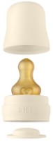 Kit pentru biberon din sticla BIBS Bottle Kit Ivory (5015216)