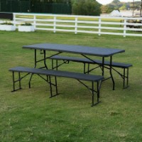 Bancă grădină Nils Anthracite NC3404 imaginea #3 — magazin online Desire.md