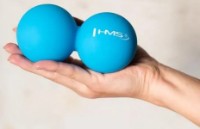 Мяч для массажа HMS BLC02 Blue фото №3 — интернет-магазин Desire.md