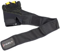 Mănuşi fitness HMS M Black/Yellow RST01 imaginea #5 — magazin online Desire.md
