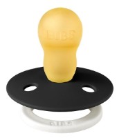 Пустышка BIBS Colour Glow 2 Pack - Black/Vanilla 18+ months (130251) фото №3 — интернет-магазин Desire.md