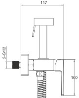 Duș igienic Gappo G2017-9 imaginea #2 — magazin online Desire.md