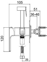 Duș igienic Gappo G7217-9 imaginea #2 — magazin online Desire.md