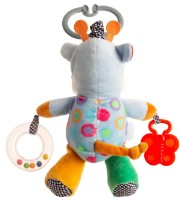 Jucărie pentru pătuturi si carucioare BabyJem Cow Blue (882) imaginea #2 — magazin online Desire.md