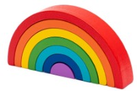 Joc educativ Baby Mix Montessori Rainmow (57337)